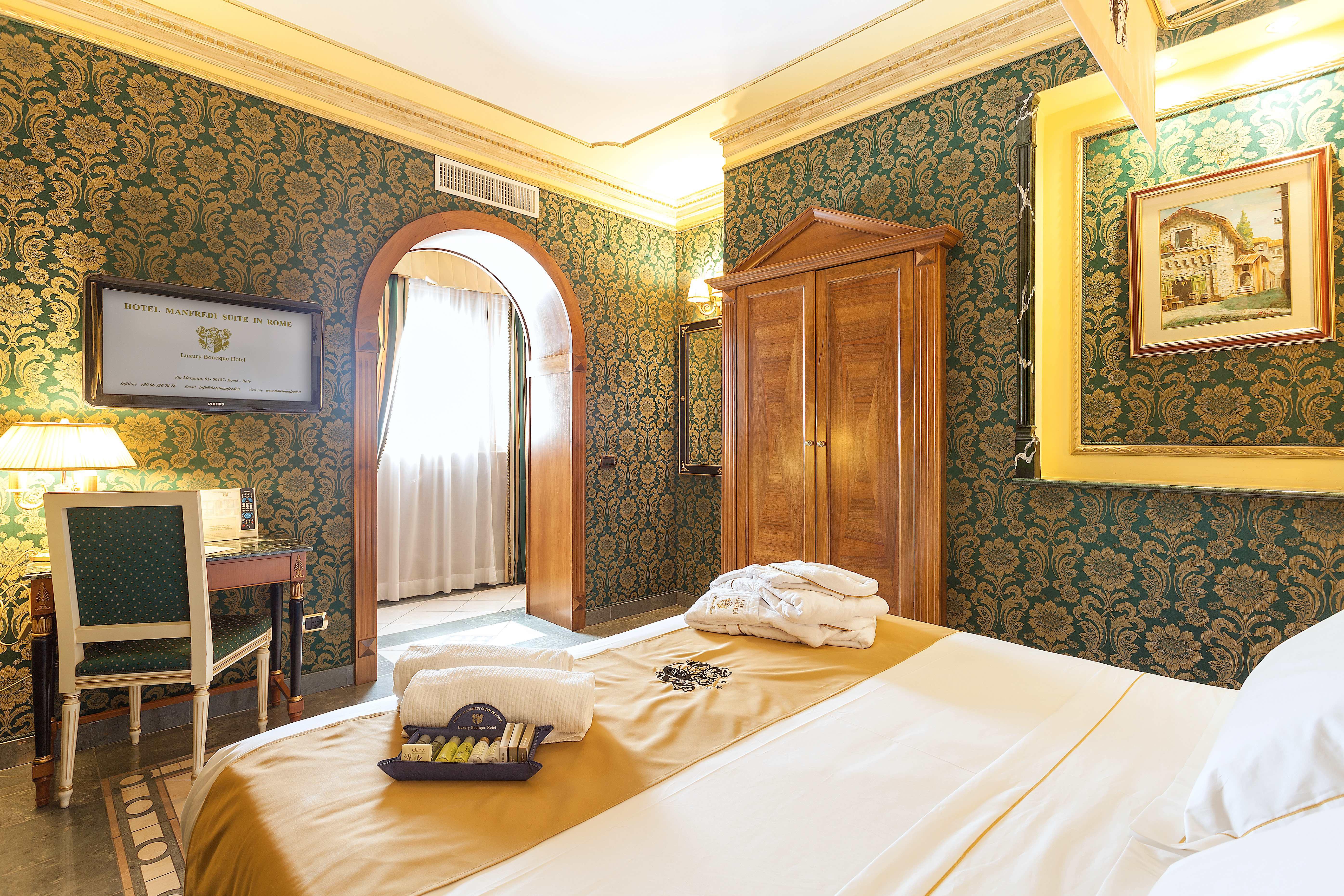 Hotel Manfredi Suite In Rom Exterior foto